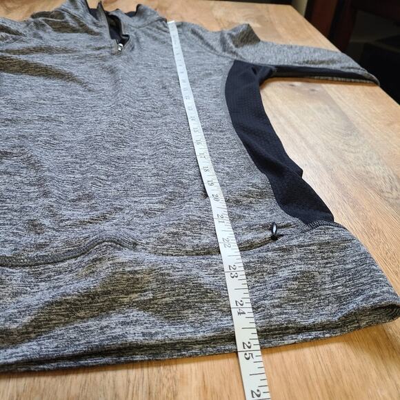 Reva 1/4 Zip Pullover Long Sleeve Workout Top Med - Picture 10 of 12